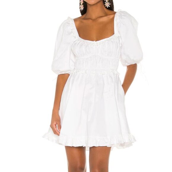 For Love & Lemons Jackson Mini Dress, Size S - Picture 1 of 5